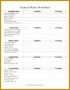 6 Financial Ratio Template