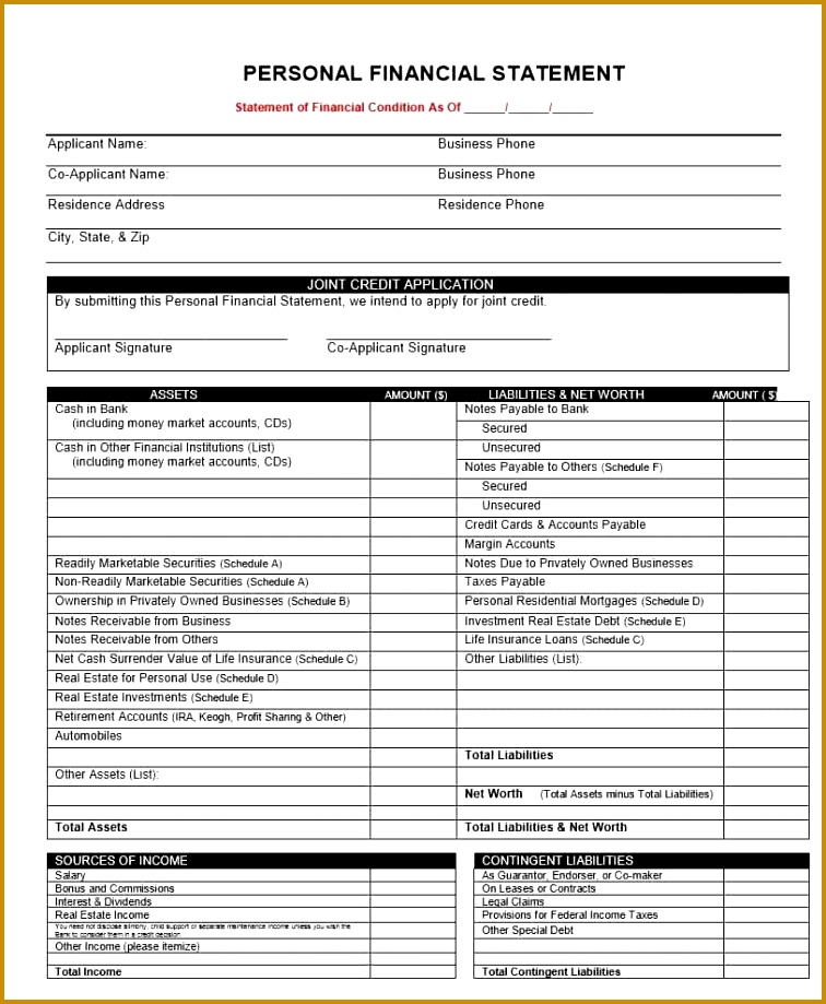 personal financial ratio analysis template and personal balance sheet template excel 919756