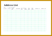pilot log book DOWNLOAD at log hvspk Printable Address List Book Template for MS Excel 151219