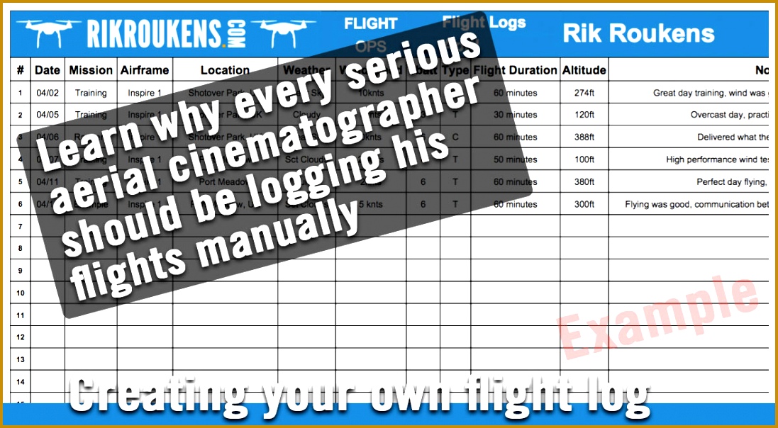 Using a flight log to keep track & build up your flying hours fdrli Using a flight log to keep track & build up your flying hours 6041097