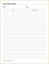 4 Follow Up Sheet Template