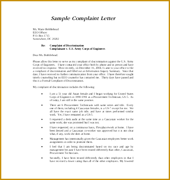 Sample Engineer Formal plaint Agreement Template 576544