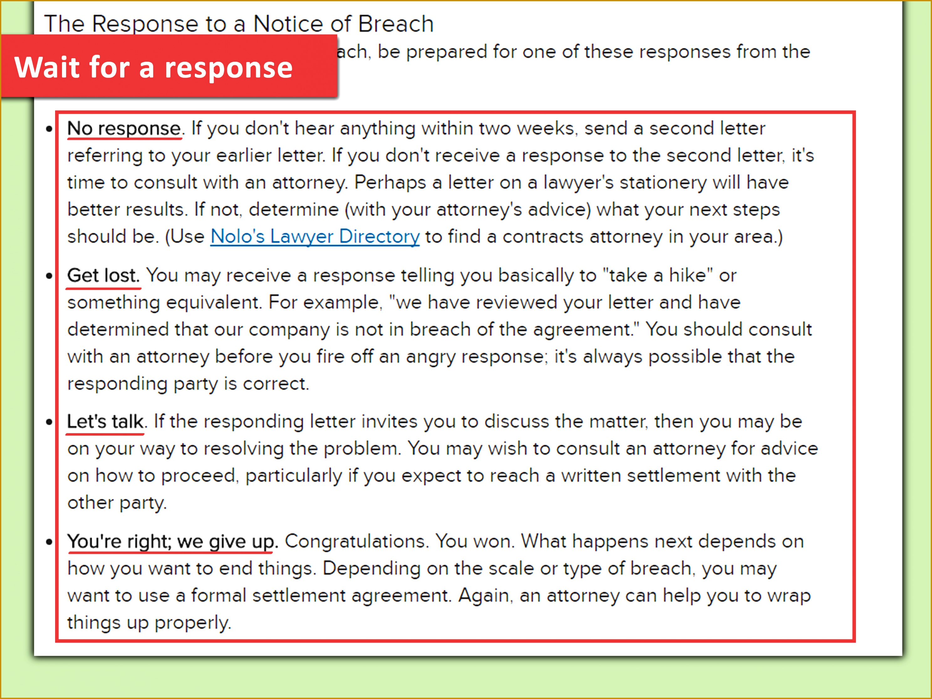 Write a Breach of Contract Letter Step 14 29762232