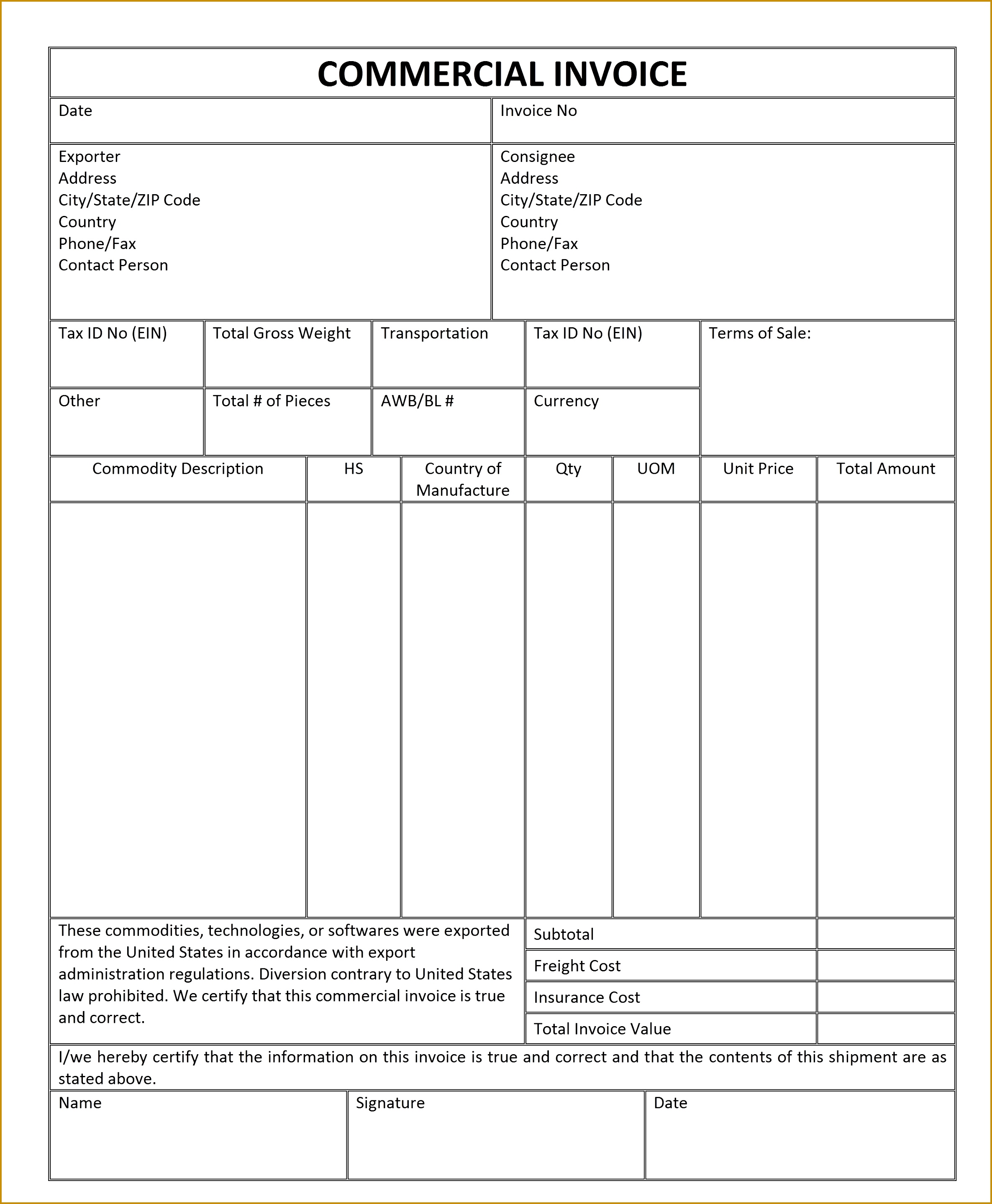 Invoice Payment Due Word Download mercial Invoice Template Yrc Rabitahnet Estimate Invoice Template Pdf with How To Create A Paypal Invoice Word 28772371