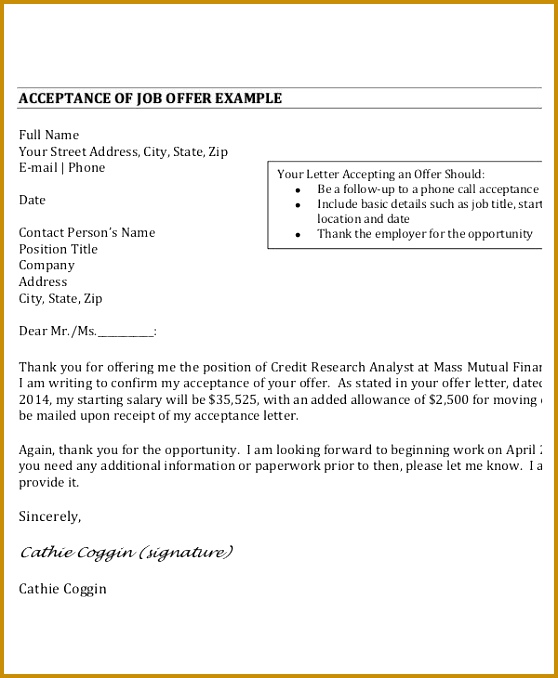 Job fer Thank You Letter Template 7 Free Word Pdf Format 678558