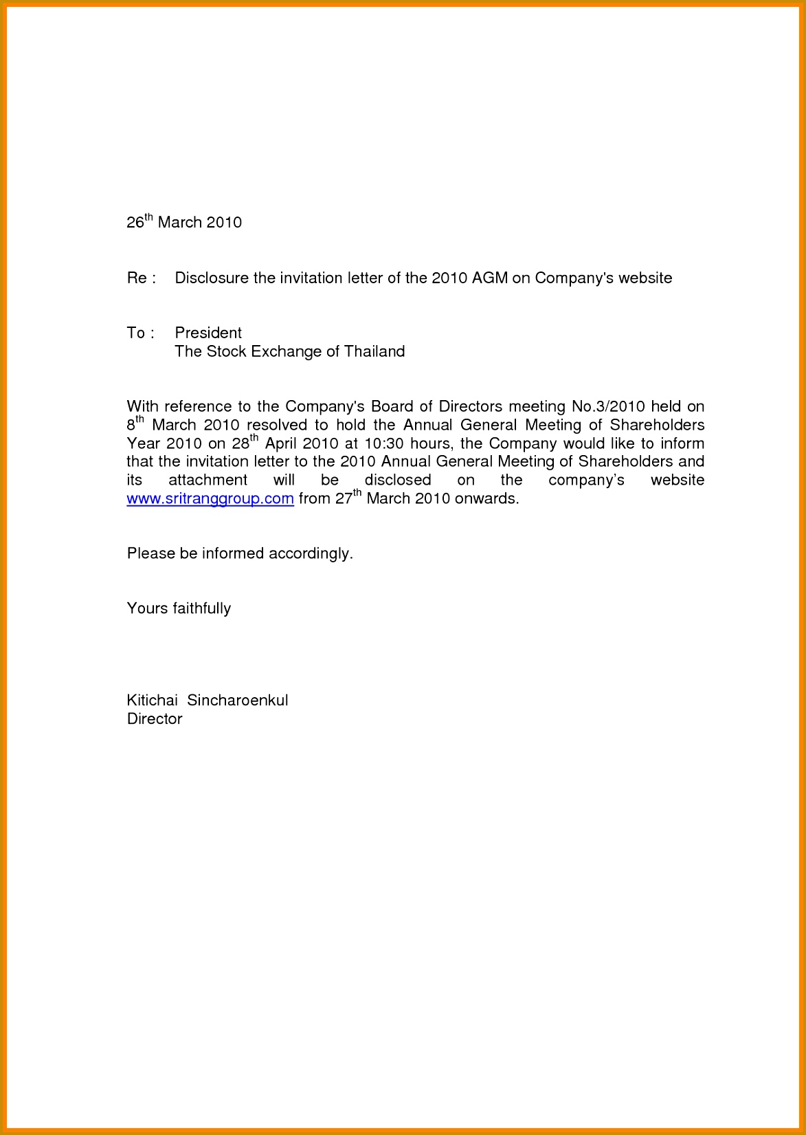 Invitation Letter Sample Meeting Invite Professional Resumes Invitation For Board Meeting Board Meeting Invitation Letter 11731651