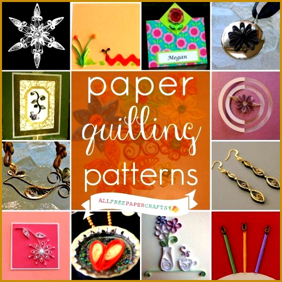 How to Quill Paper 40 Free Paper Quilling Patterns 558558