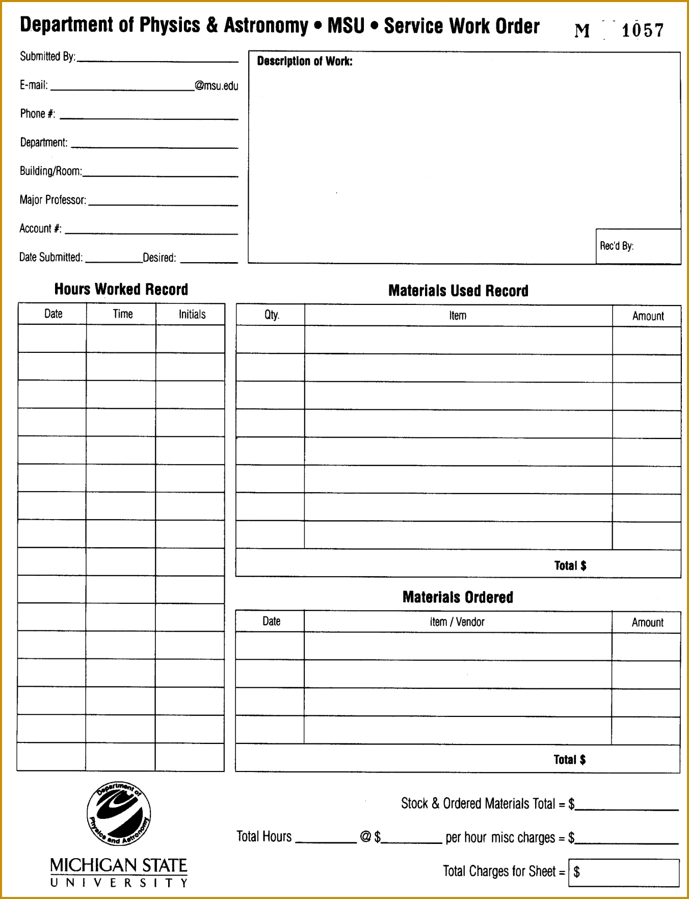 Job Order Form Template Excel Blank Order Form Template Fundraiser fice Form Printable Job Order Form Template Excel Job Estimate Forms Free fice Form 13521763