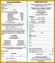 4 Golf Outing Registration form Template