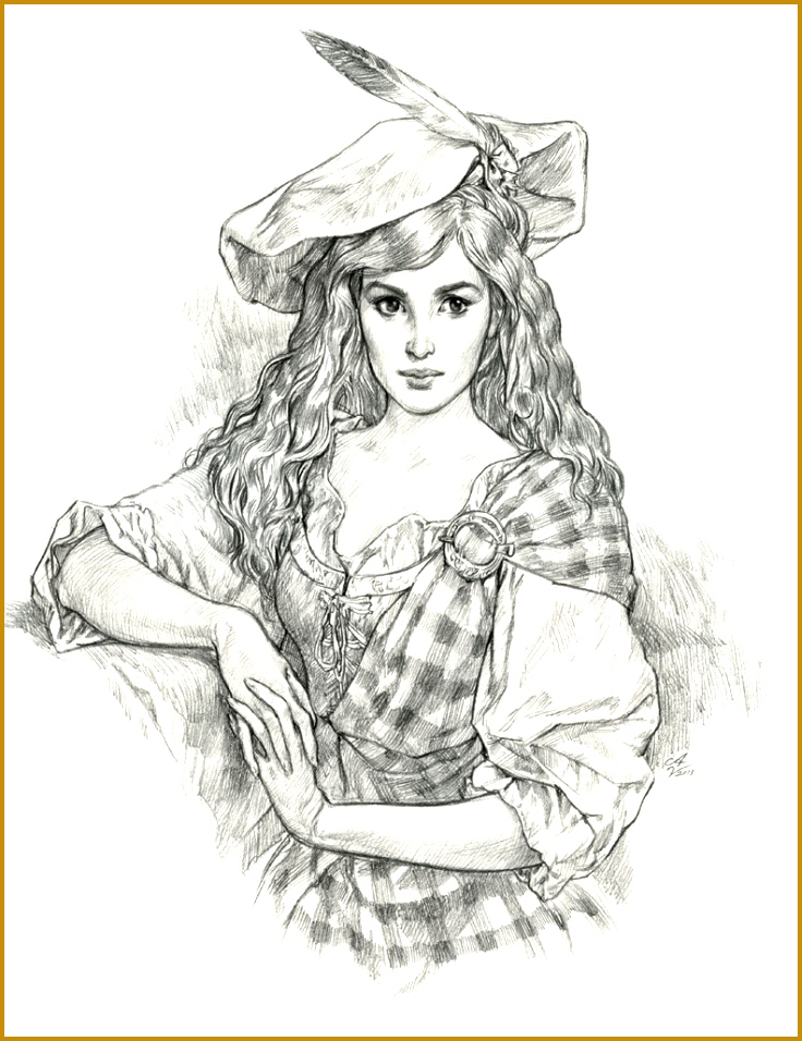 Scottish Pencil Drawing 956736