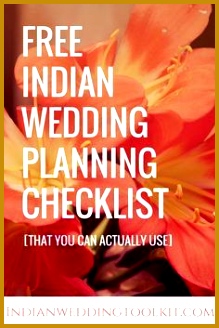 The Indian Wedding Planning Checklist [You Can Actually Use] 219328