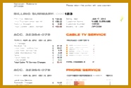 Fake Utility Bill Template Download 125186