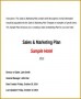 3 Hotel Marketing Plan Pdf