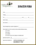 7 In Kind Donation form Template