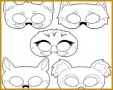 3 Kangaroo Template Printable