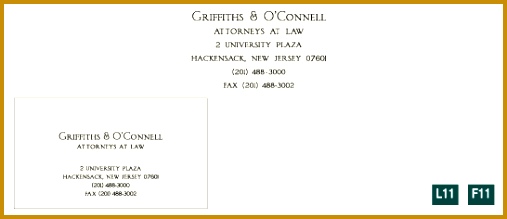 Legal Stationery Templates 507219