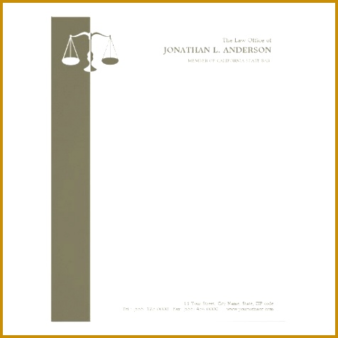 Attorney Letterhead – Custom Attorney Letterhead Templates Zazzle 476476