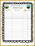 3 Library Book Sign Out Sheet Template