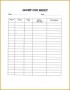3 Lighting Cue Sheet Template
