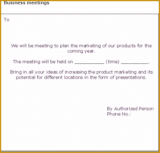 Business Meeting Invitation Template Xbreg Category Business Invitation Templates 562535