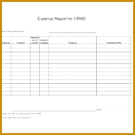 Business Expenses Form Template Funeral Free Reimbursement 9 Mileage Small Forms And Microsoft Expense Report Spreadsheet 279279