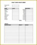4 Money Count Sheet Template