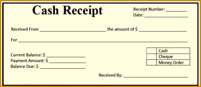 What s More Picture showed above is Free Printable Cash Money Receipt Template 282651