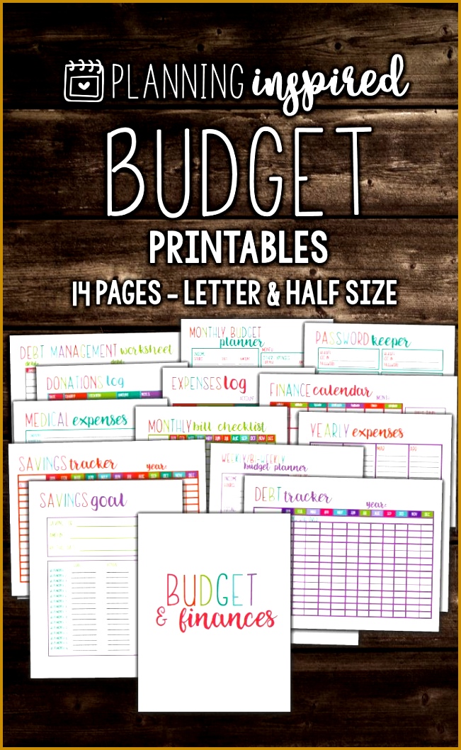Free Printable 2017 Planner Inserts Monthly Bud 1058651
