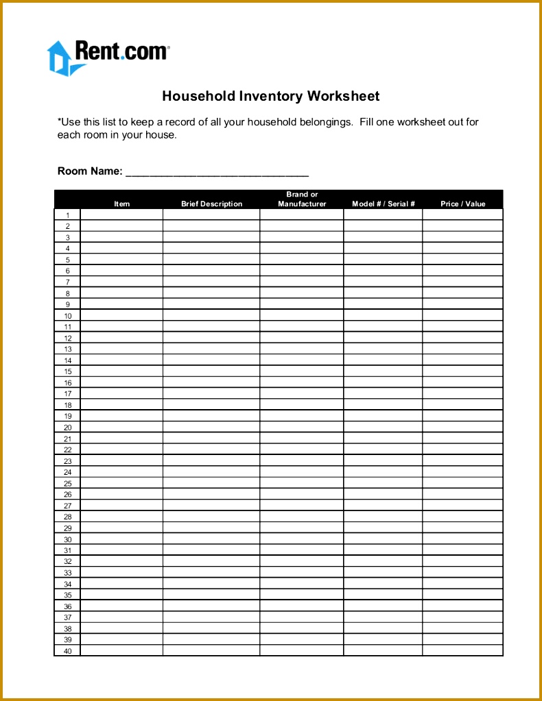 inventory worksheet 1023790
