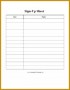 7 Nail Salon Sign In Sheet Template