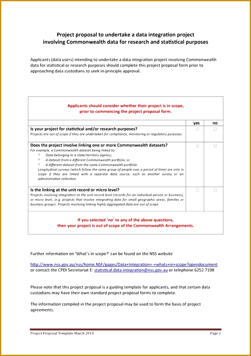 Printable Project Proposal Template 06 1184837
