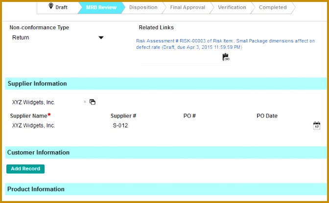 Non Conformance Management Software 416672
