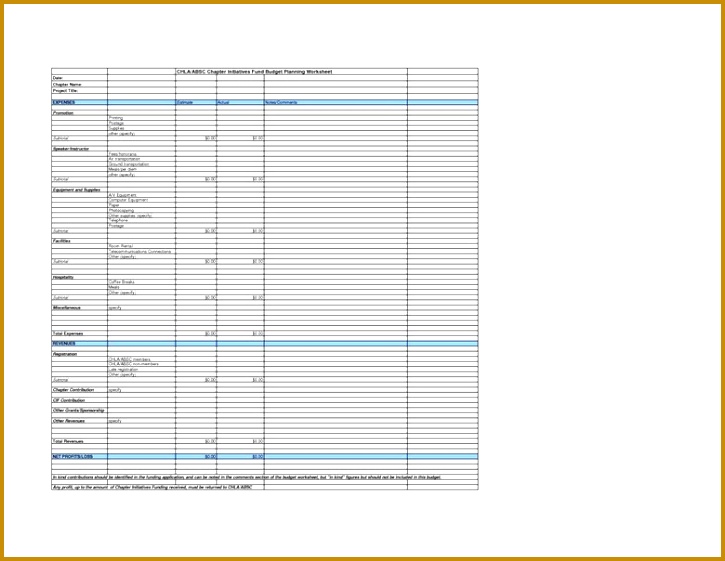 Non Profit Financial Statement Template Free Free Non Profit Balance Sheet Template 561725