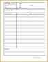 5 Note Taking Sheet Template
