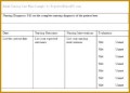 4 Nursing Care Plan Templates Blank