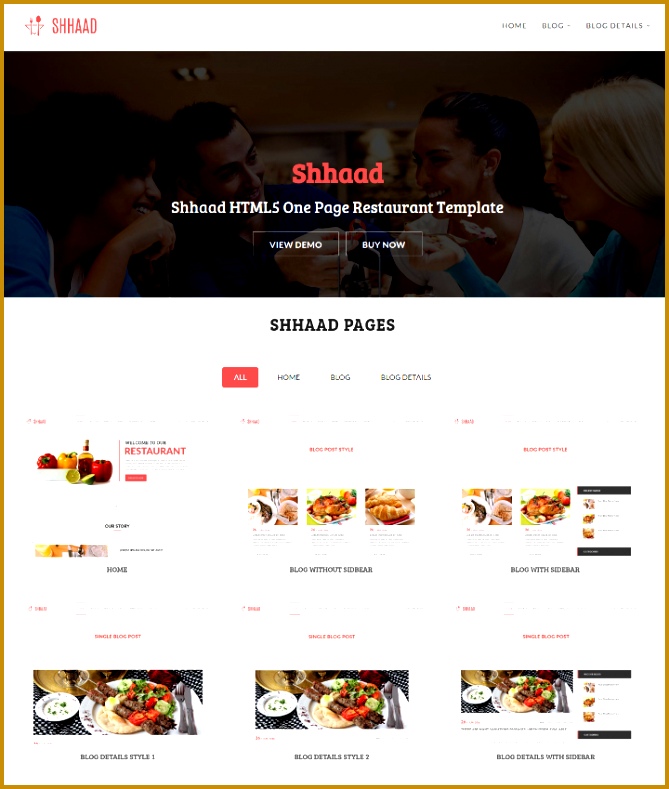 5 online food ordering delivery website template 789669
