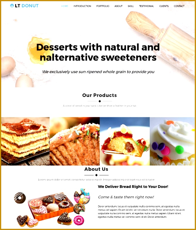 online food ordering delivery website template 783669