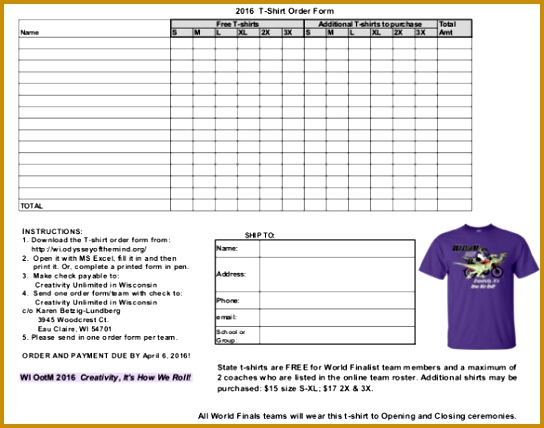 Order Form Template For T Shirts Beautifuel ivqyf order form template for t shirts t shirt order form template 21 free word pdf format 428544