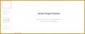 7 Outline for Presentation Template