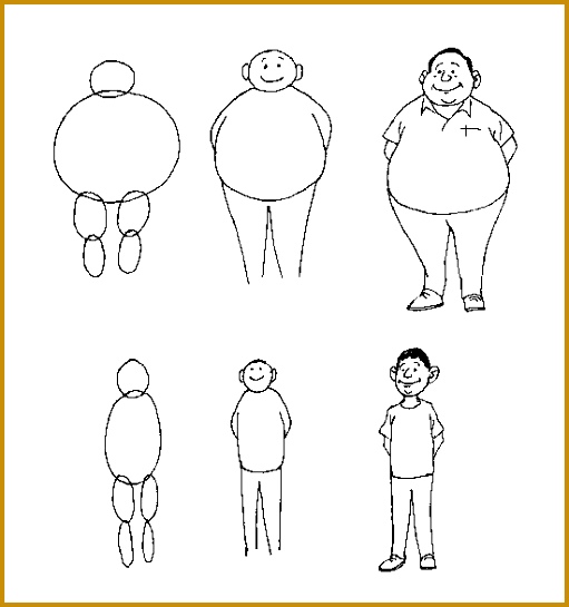cartoon body outline 10 545511