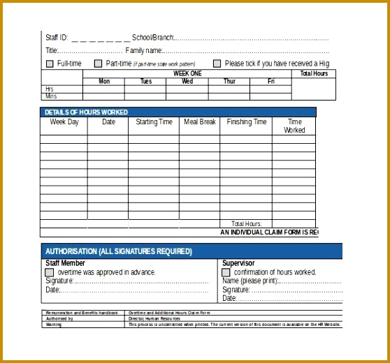 15 Overtime Sheet Templates – Free Sample Example Format 558520
