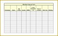 5 Overtime Tracking Sheet