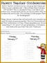 7 Parent Teacher Conference Sign In Sheet Template