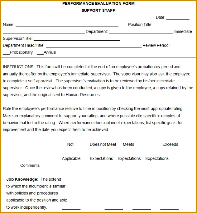 Performance review template for employees is a design that helps authorities in creating a detailed employee report Write down plete details in the 686632