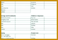 personal financial plan template word and personal financial plan sample india 130186