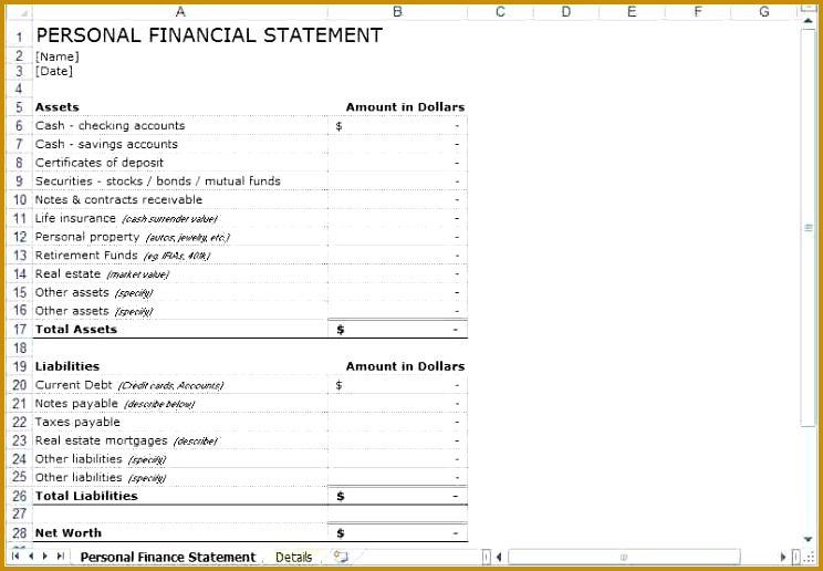 7 personal finance template 744516