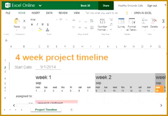 Project Timeline Template 379546