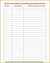 3 Petition Sign Up Sheet Template
