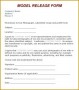 6 Photographic Release form Template