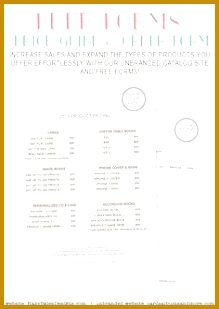 FREE graphy Forms Pricing Guide and Order Form … 309219